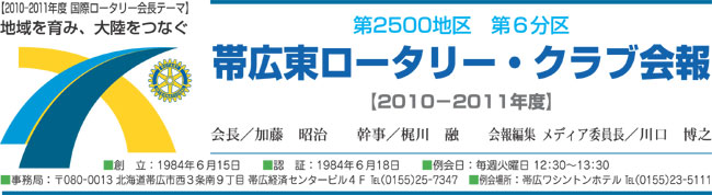 週刊例会レポート