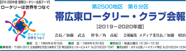 週刊例会レポート